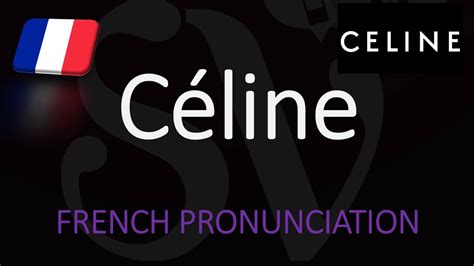 celine pronunciation|how to pronounce celine brand.